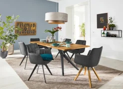 Best Musterring Esstisch Tamina 180 x 100 cm Eiche Charakter