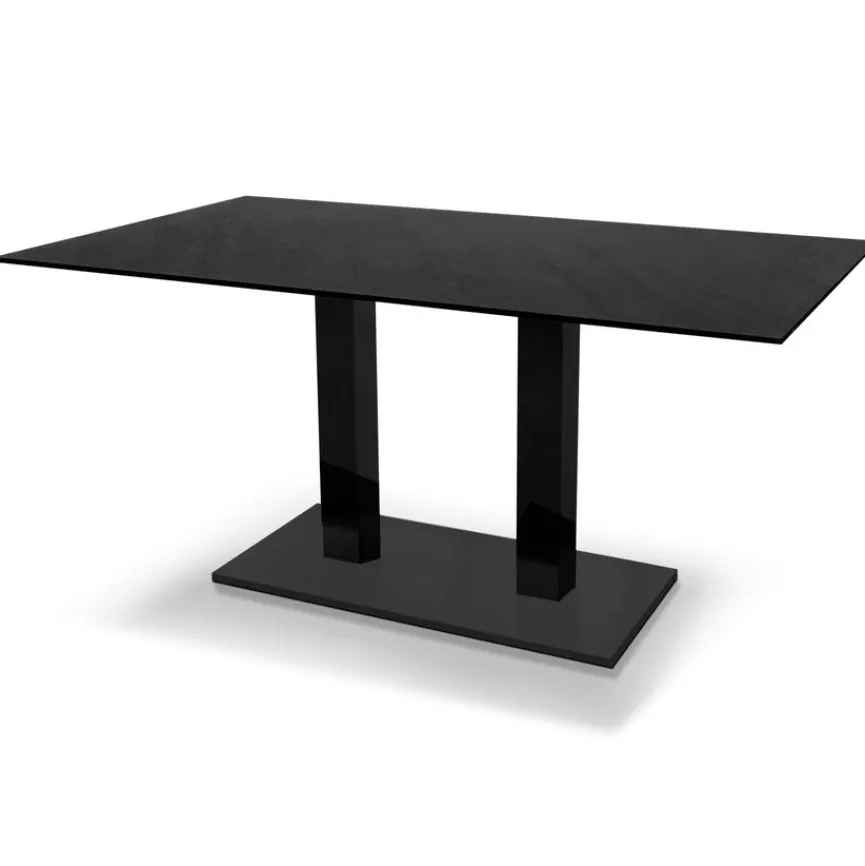 Sale Esstisch Toronto 160 x 90 cm Schwarz