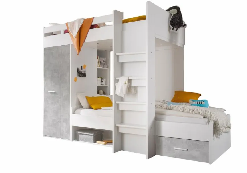 Kinder BEGABINO Etagenbett Maxi 90 x 200 cm