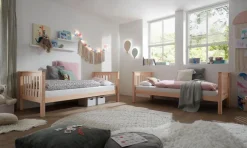 Outlet Etagenbett Pino 140/90x200 cm Natur