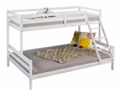 Best Inter Link Etagenbett Sleepy Cloud 140/90x200 cm Weiß