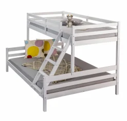 Best Inter Link Etagenbett Sleepy Cloud 140/90x200 cm Weiß