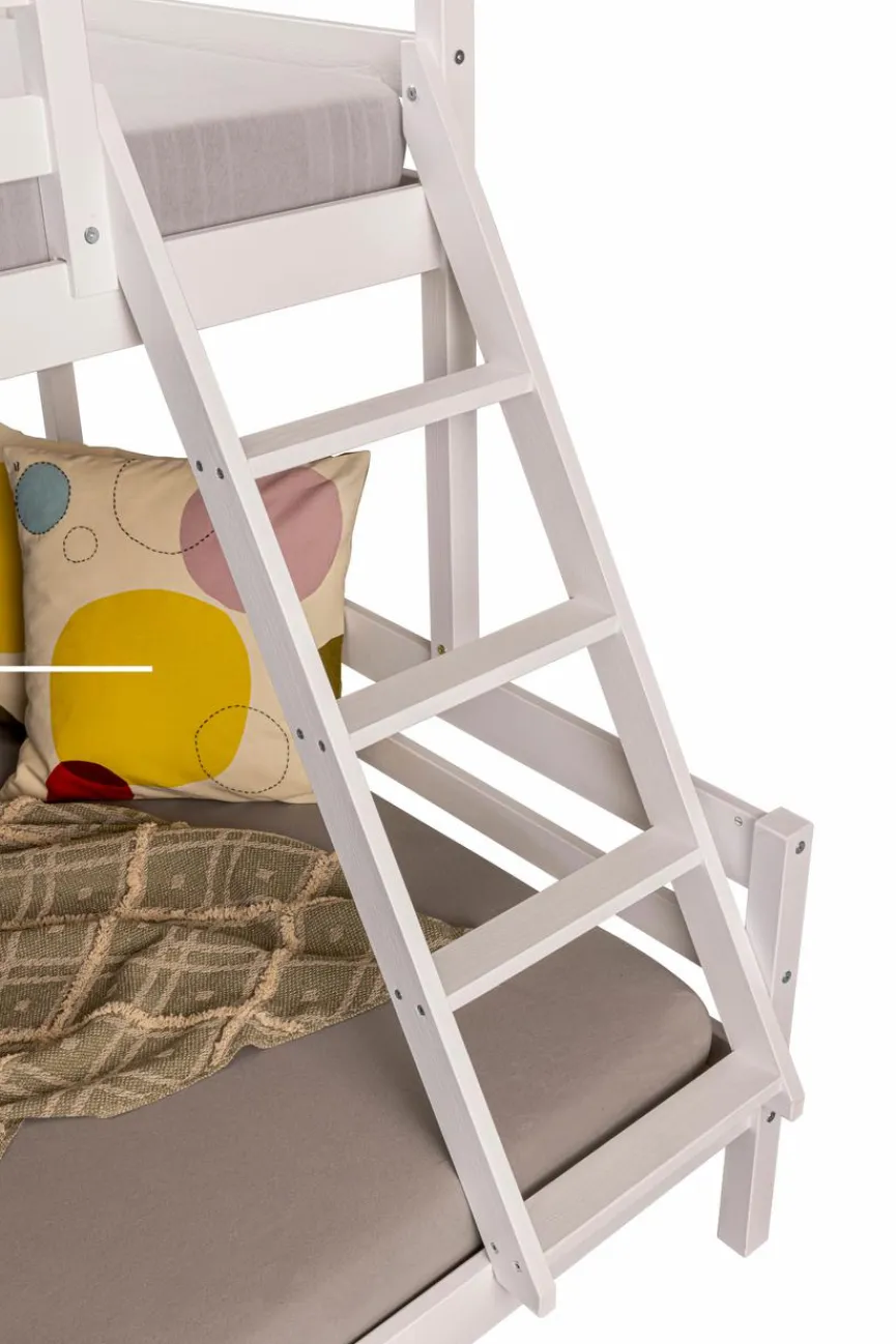 Best Inter Link Etagenbett Sleepy Cloud 140/90x200 cm Weiß