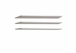 Online FORTE Fachboden Zubehör 3er-Set Grau