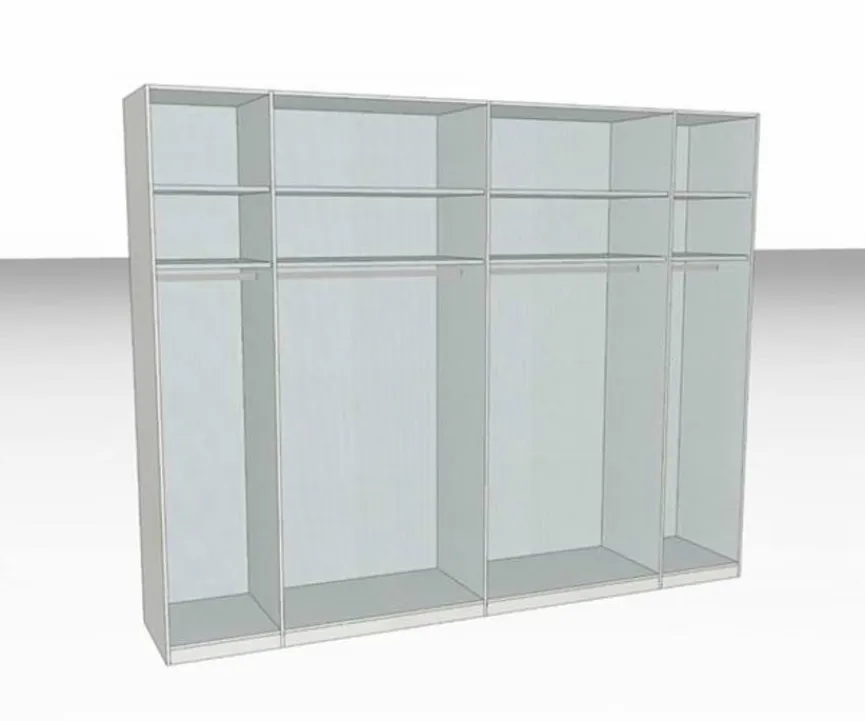 Wiemann Falt-/Drehtürenschrank Ohio 300 x 236 cm
