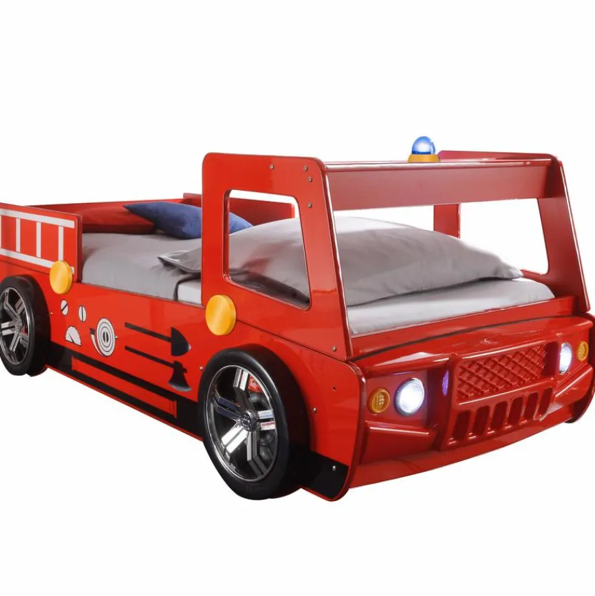 Kinder BEGABINO Feuerwehrauto-Bett Spark 90 x 200 cm