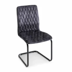 Hot BOOOM Freischwinger Ajax Dunkelgrau