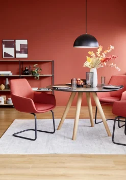 Sale SCHÖNER WOHNEN-Kollektion Freischwinger Cosy Rot