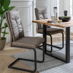 New BOOOM Freischwinger Milan Grau