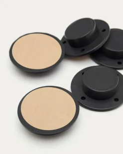 Hot Kave Home Fußgleiter Litto Schwarz