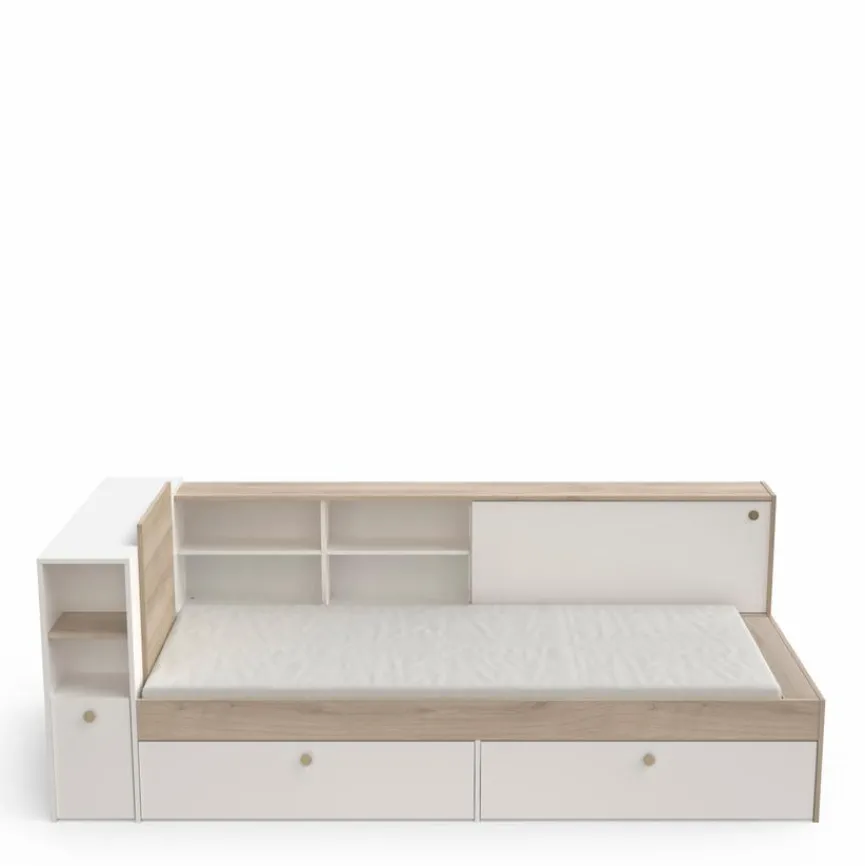 Discount demeyere Funktionsbett Life 90x200 cm Eiche