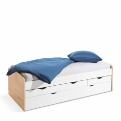 Best BEGABINO Funktionsbett Nessi 90 x 200 cm Eiche Sonoma