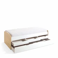 Best BEGABINO Funktionsbett Nessi 90 x 200 cm Eiche Sonoma