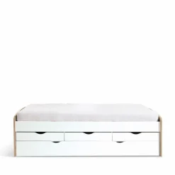 Best BEGABINO Funktionsbett Nessi 90 x 200 cm Eiche Sonoma