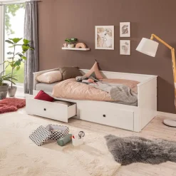 New Inter Link Funktionsbett Polina 90/180x200 cm Weiß