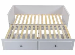 New Inter Link Funktionsbett Polina 90/180x200 cm Weiß