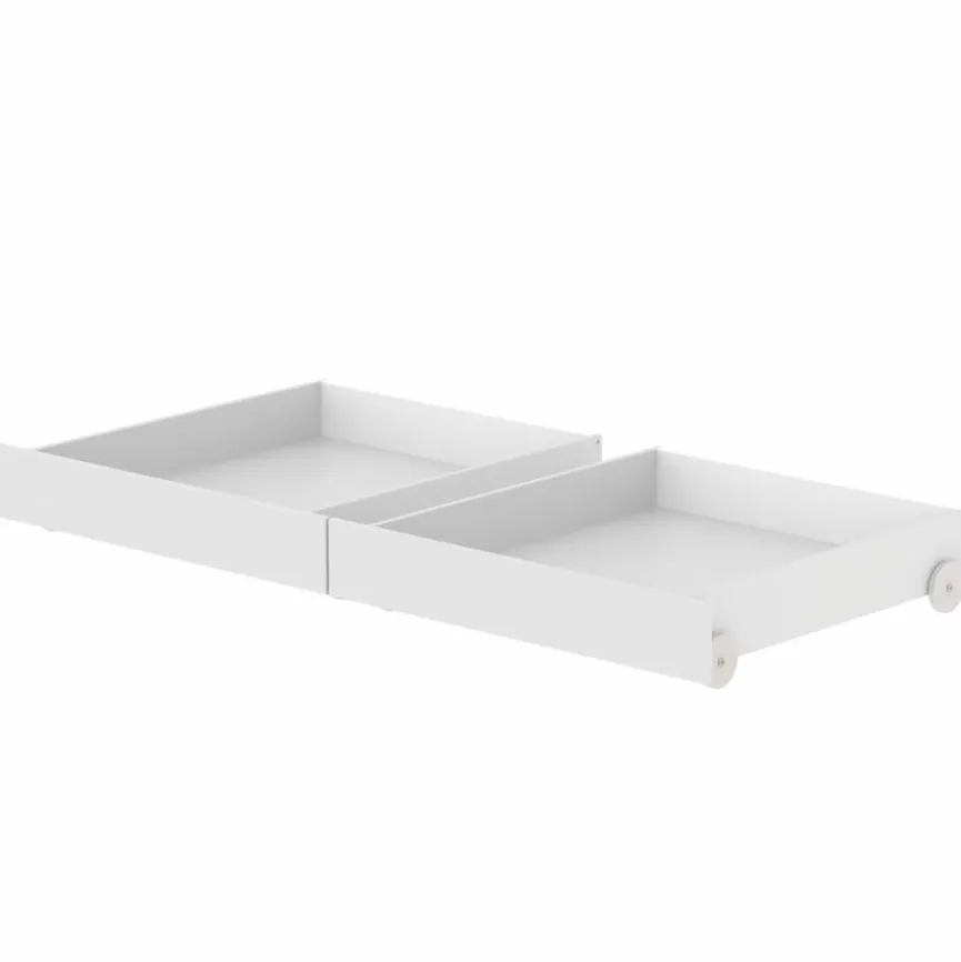 Outlet Flexa Funktionsbett White 90 x 200 cm Weiß