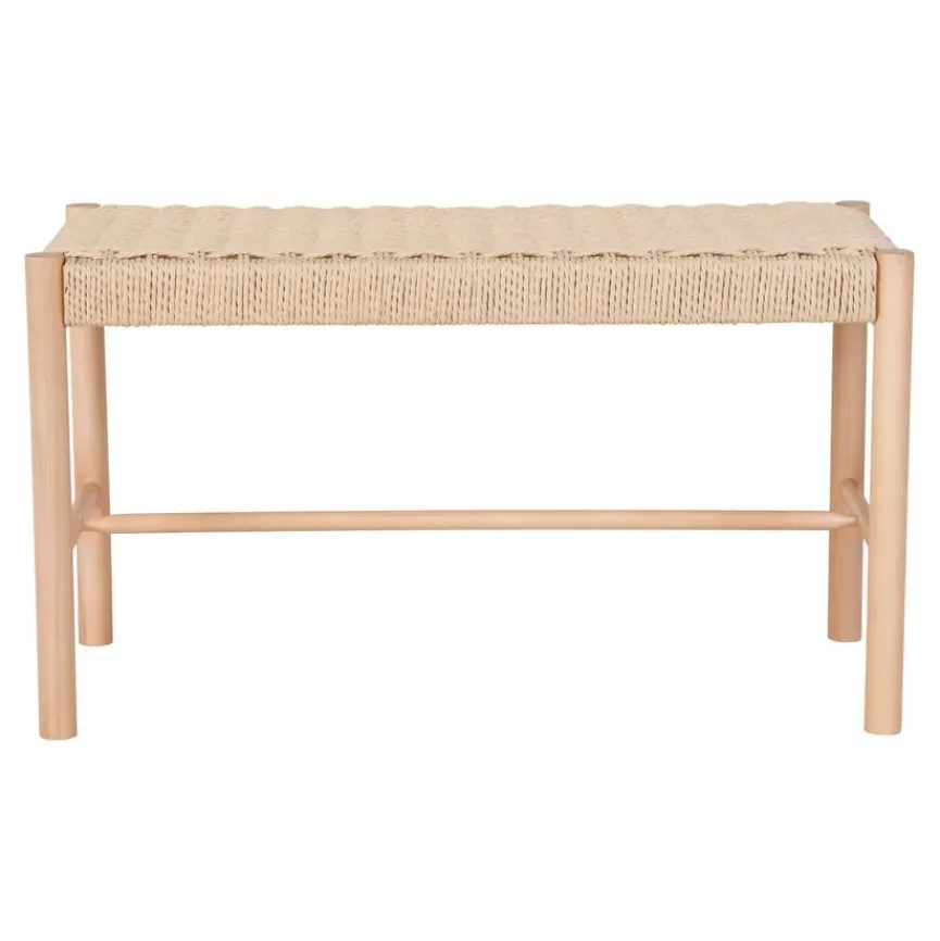 New Garderobenbank Abano Braun