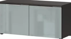 Outlet Germania Garderobenbank Genova Silbergrau