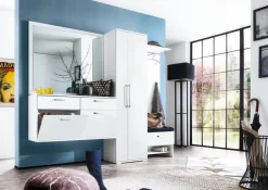 Wittenbreder Garderobenkombination Roubaix Weiß