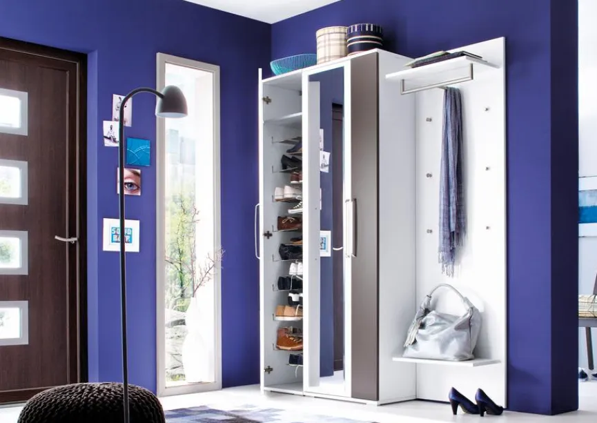 Discount Wittenbreder Garderobenkombination Roubaix Weiß