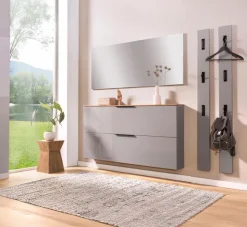 Outlet Garderobenkombination Space Grau