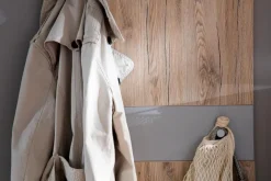 Best Wittenbreder Garderobenkombination Faro Eiche / Grau