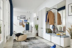 Musterring Garderobenkombination Kara-Frame Grau