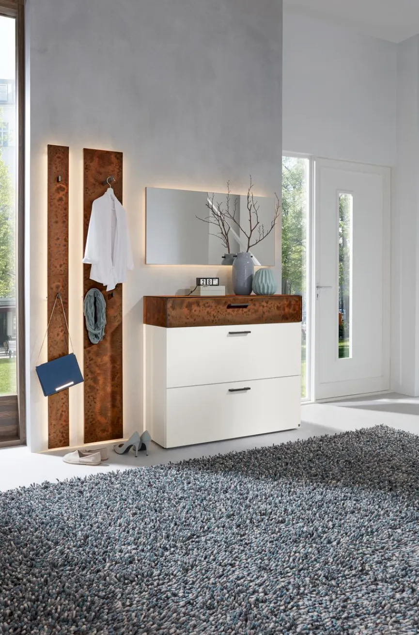 Sale Musterring Garderobenkombination Odessa Alpinweiß