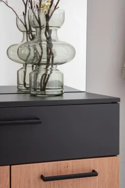 Sale Wittenbreder Garderobenkombination Palma Eiche / Grau