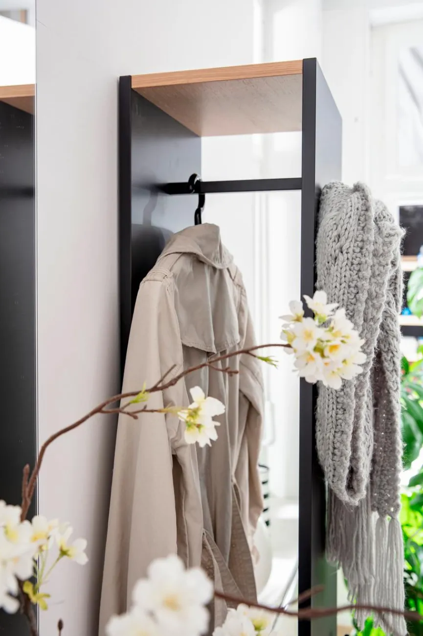 Sale Wittenbreder Garderobenkombination Palma Eiche / Grau