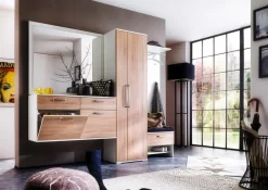 Sale Wittenbreder Garderobenkombination Roubaix Weiß / Eiche