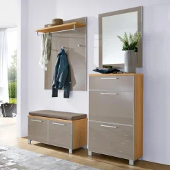 Hot Voss Möbel Garderobenkombination Santina Taupe