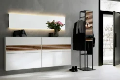 Clearance SCHÖNER WOHNEN-Kollektion Garderobenkombination Yonna Weiß