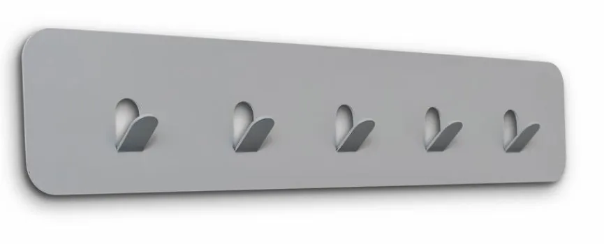 New Garderobenleiste Tilly Grau