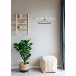 Outlet Garderobenleiste Abano Braun