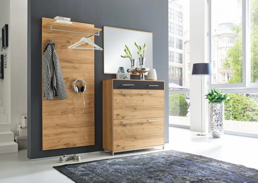 Voss Möbel Garderobenpaneel Vedo Eiche