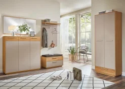 Voss Möbel Garderobenschrank Loveno Taupe