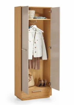 Voss Möbel Garderobenschrank Loveno Taupe