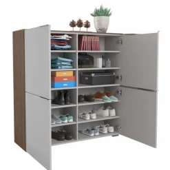 Garderobenschrank Luxor Grau