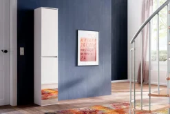 Hot trendteam Garderobenschrank Mirror Weiß