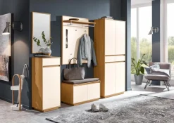 Best Voss Möbel Garderobenschrank V100 Sand