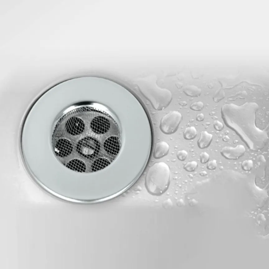 Clearance Haarfangsieb Ø 7,5 cm Silber