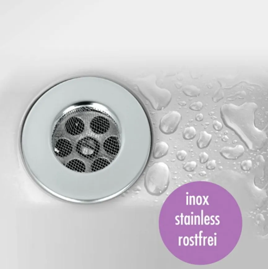 Clearance Haarfangsieb Ø 7,5 cm Silber