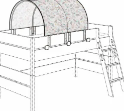 New Paidi Halb-Zelt Grau