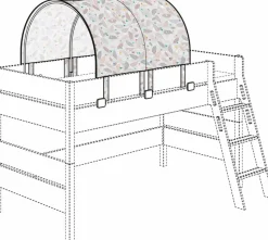 New Paidi Halb-Zelt Grau