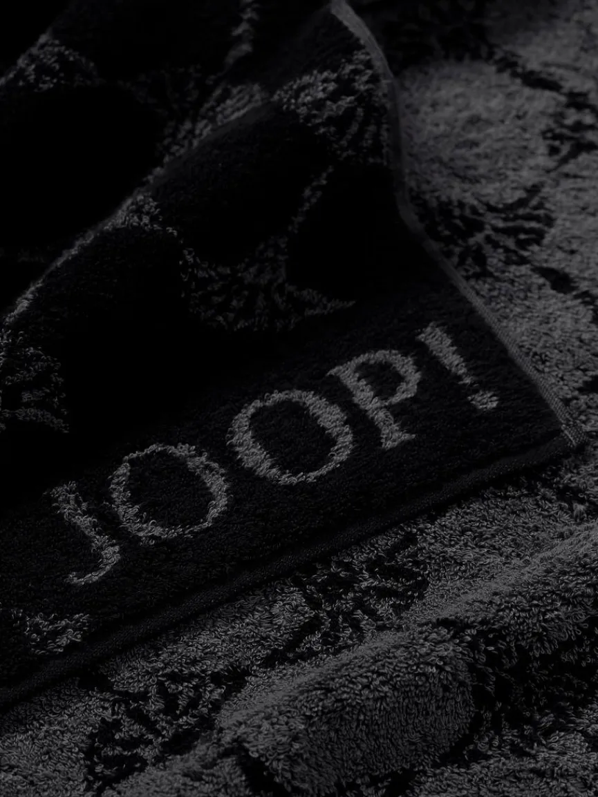 Clearance JOOP! Handtuch Cornflower 50 x 100 cm Schwarz