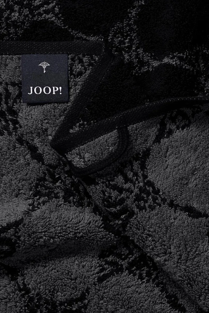 Clearance JOOP! Handtuch Cornflower 50 x 100 cm Schwarz