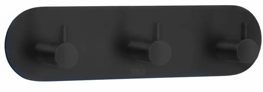 Clearance Beslagsboden Handtuchhaken Round Schwarz