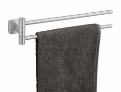 WENKO Handtuchhalter Porto Silber